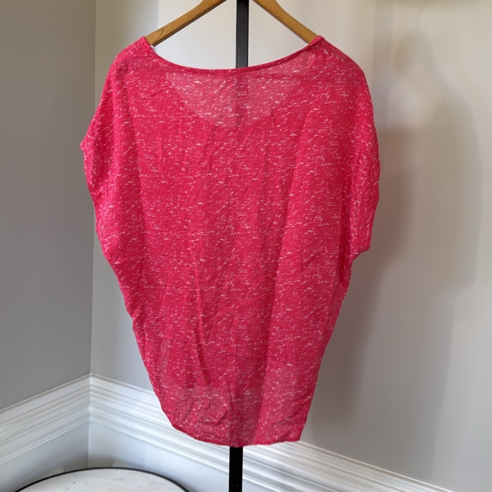 Splendid oversized hot pink women’s top XS - Picture 4 of 4
